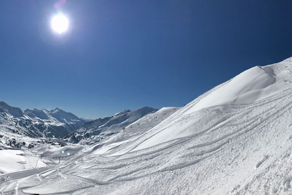 Tolle Tiefschnee-Pisten