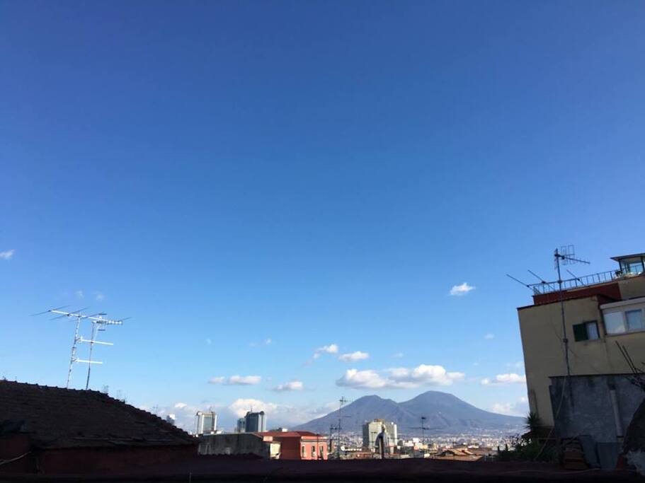 Veduta dalla camera da letto