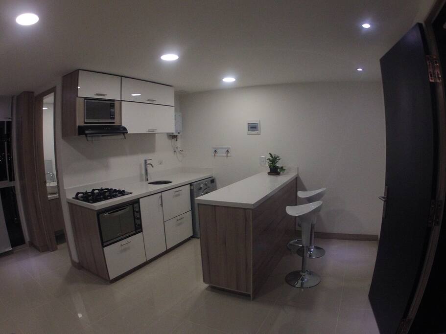 Cocina, equipada con todo lo necesario.