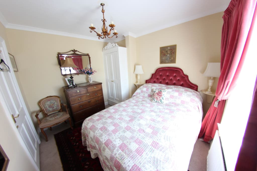 A double bed perfect for tired souls.