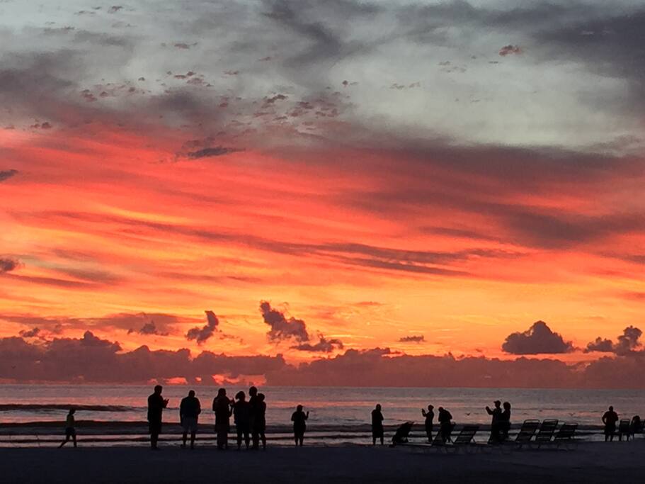 Just on of hundreds of gorgeous sunsets!
