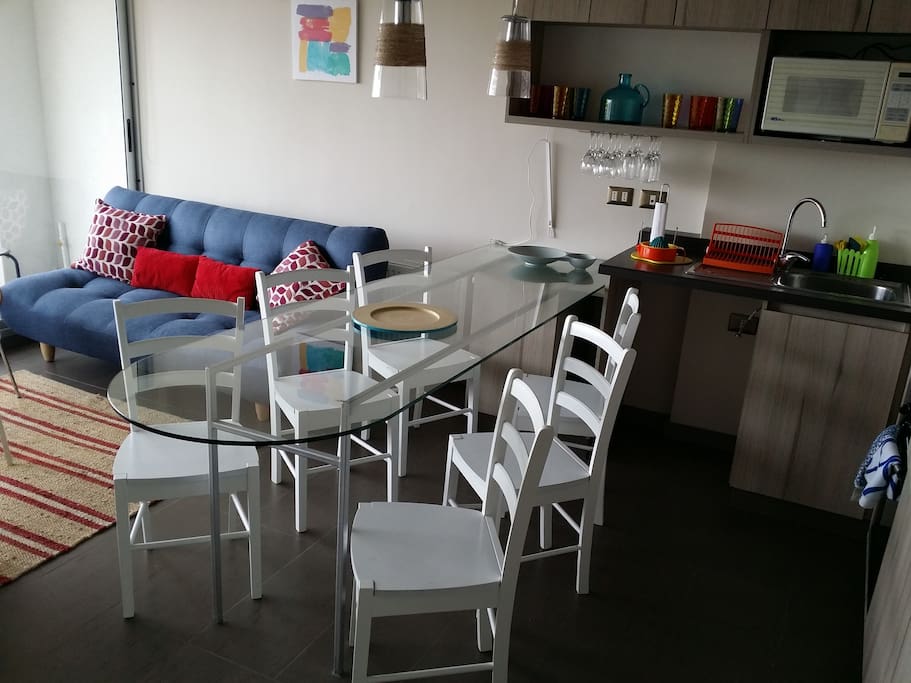 Comedo y cocina.