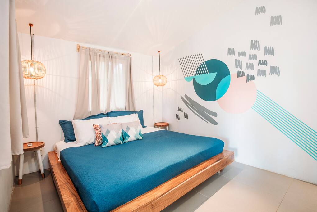 A perfect place to rest and regain energies after a long day of activities. King Size