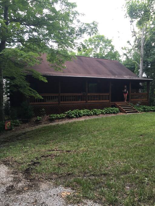 large front porch