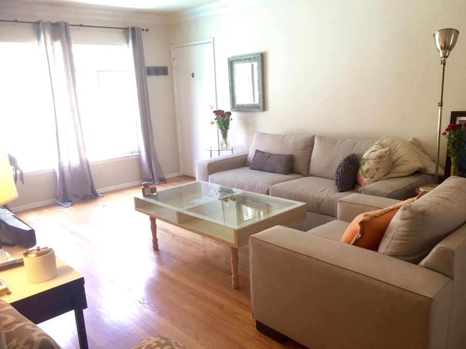 Another view of the spacious bright living room