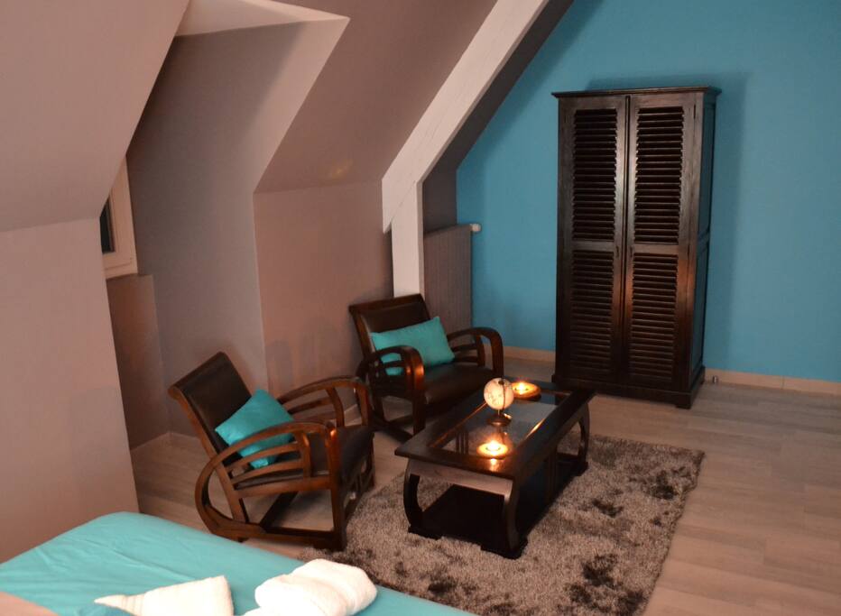 Petit salon de la chambre Livingstone