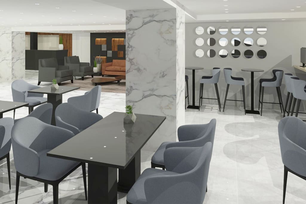 Lobby e Cafeteria