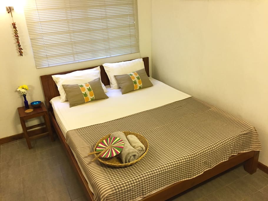 Your bedroom at Vegan Villa