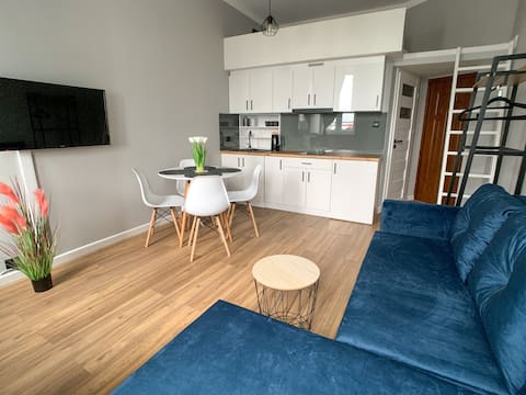 Top Airbnb: Kolna Apartment 1B with river view in Drzetowo Grabowo