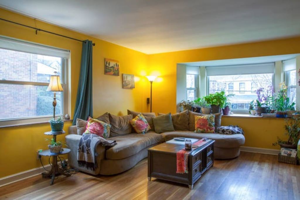 Lots of natural light throughout the house.