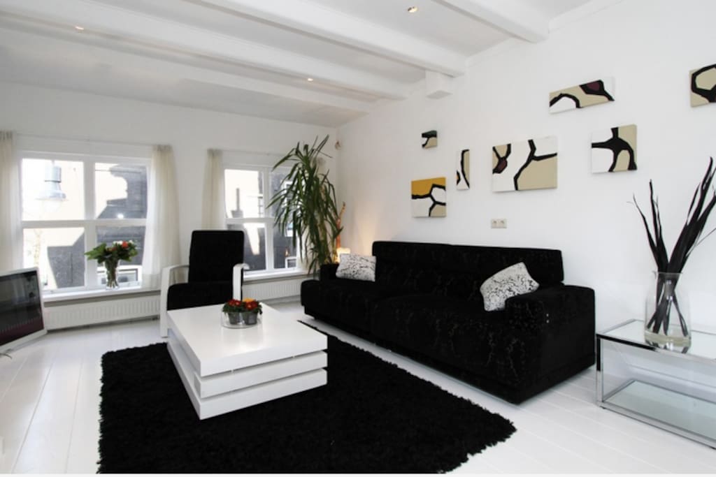 Main lounge: north view of Herengracht canal