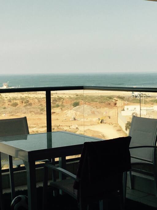 The terrace