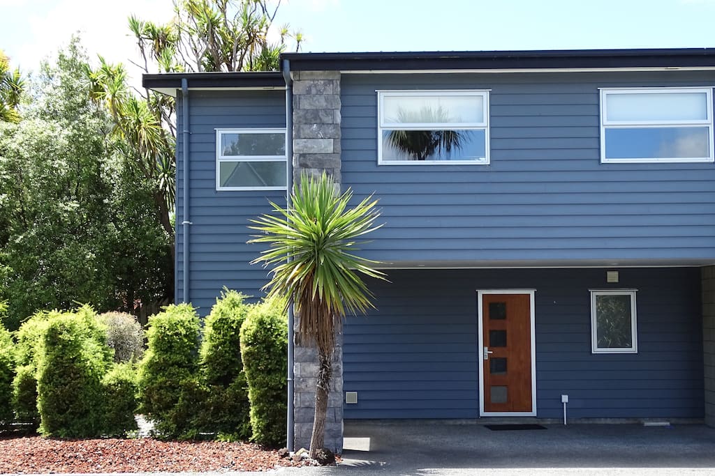 Outside view of apartment