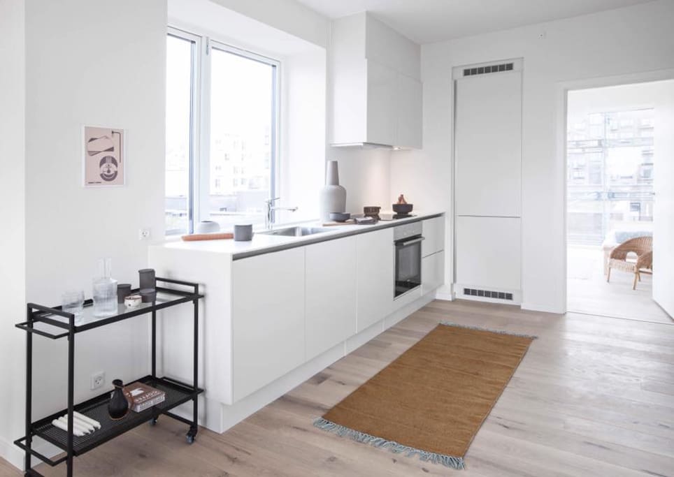 Picture from the showroom, but look alike - kitchen