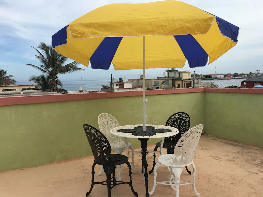 Vistas de la terraza.