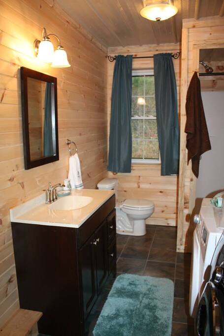 Bathroom with Washer and Dryer