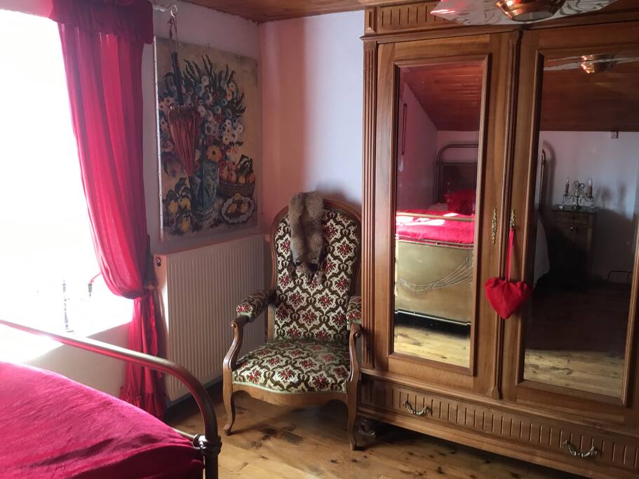 Chambre avec 2 lits