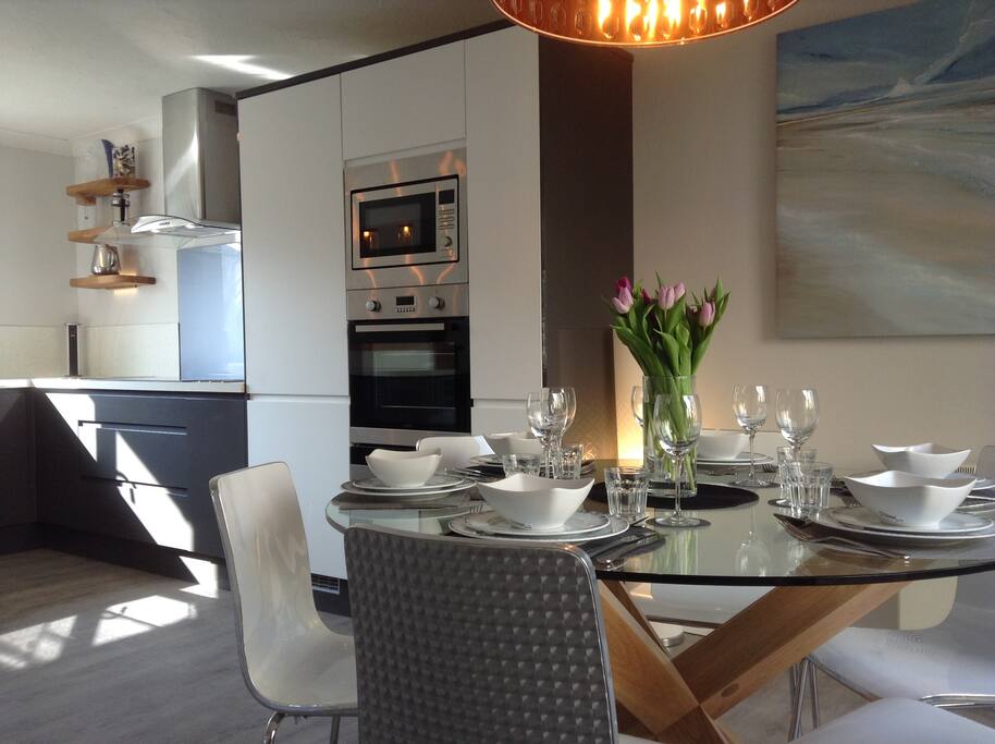 Dining area of kitchen
