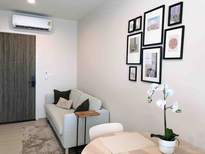 B3| Bangkok Cozy Condo-bts Sukhumvit Line [Puchao] - Bangkok