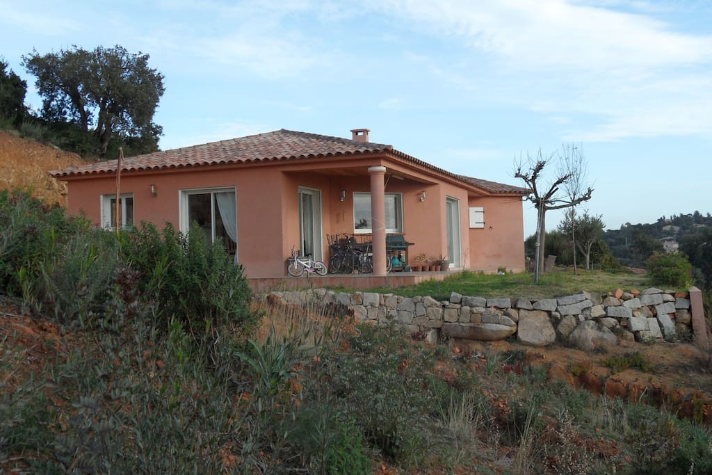 Vue d'ensemble de la villa