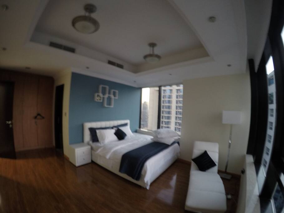 the bedroom