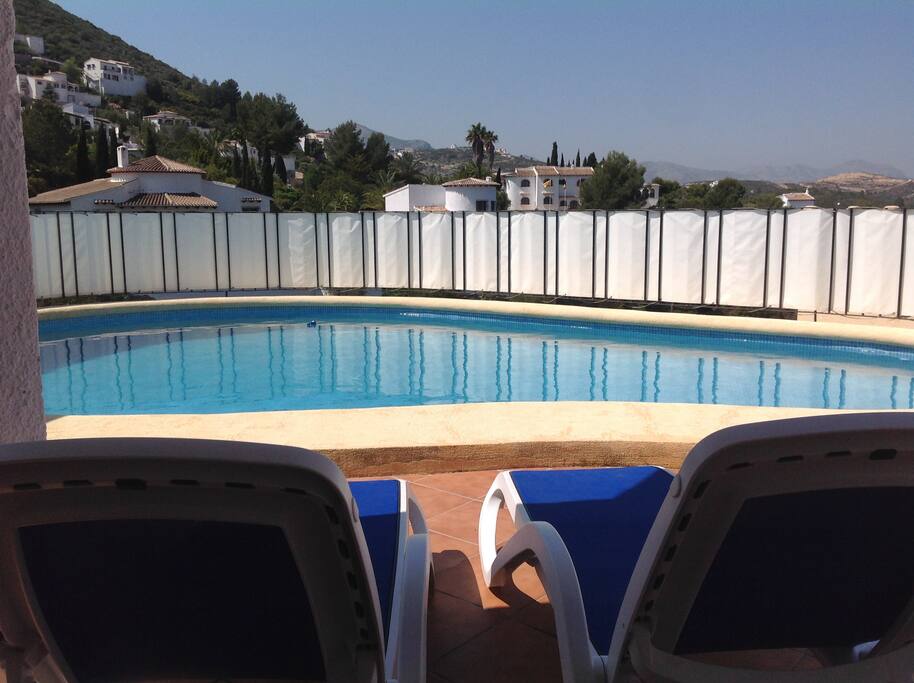 View Across Pool