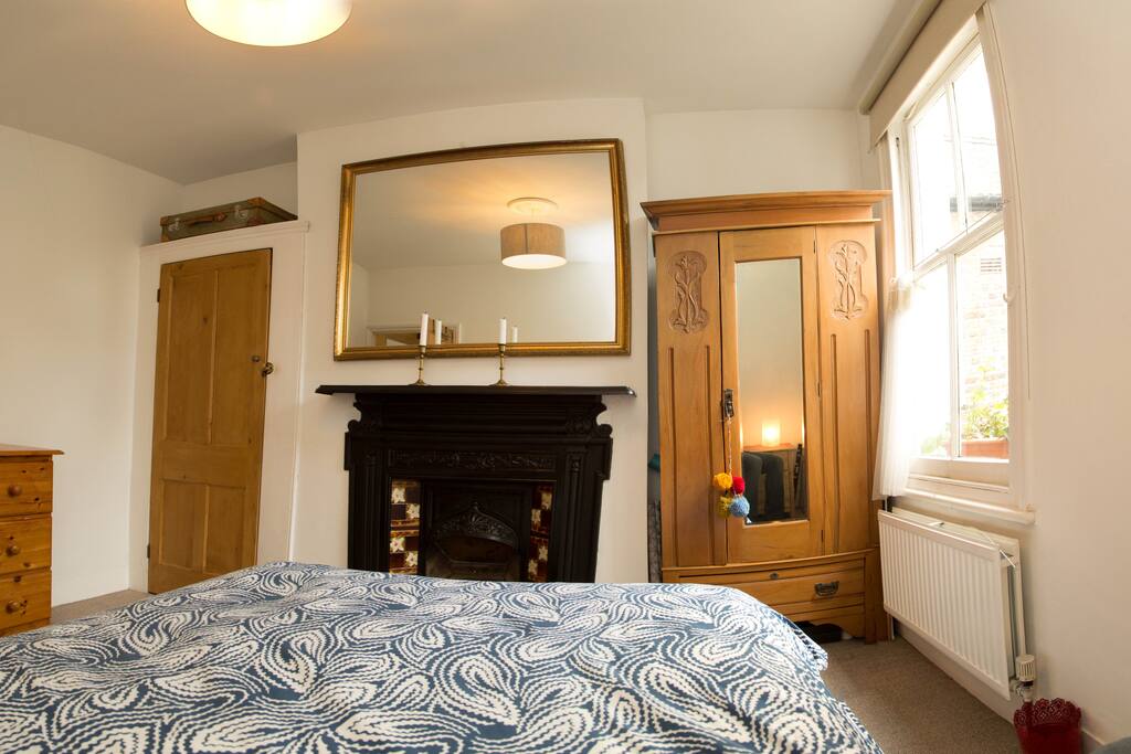 Romantic fire place