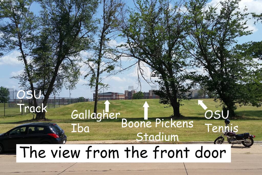 Minutes to major OSU destinations! There's now some construction -- see next picture.