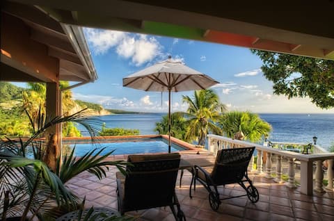 Oceanfront Luxurious Villa Stunning Sunsets Avalon