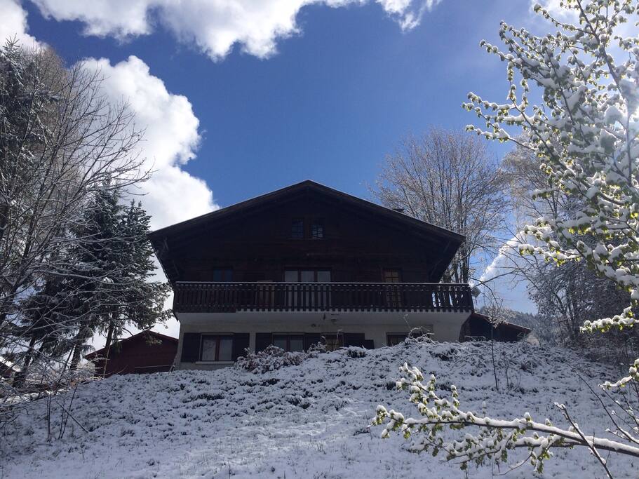 The chalet - studio on the ground floor