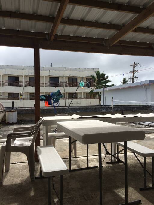 BBQ area
