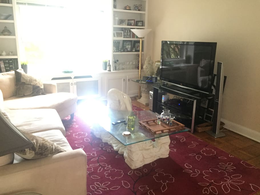 So much natural light every room in condo!