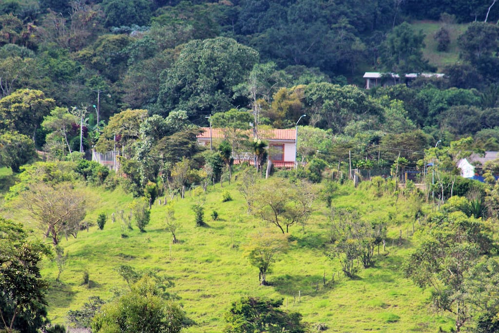 foto de la casa antes de llegar.