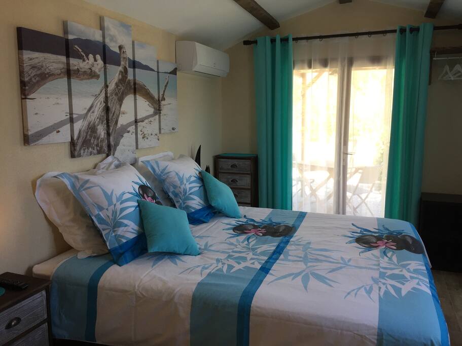 Chambre Sable et lagon
