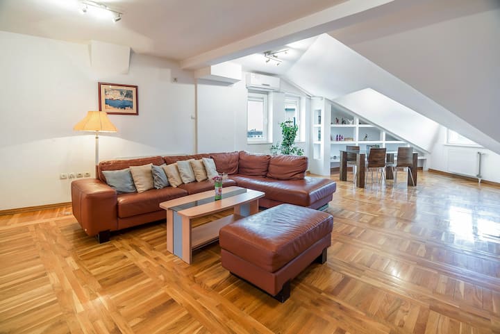 Penthouse in Subotica City Center 90m2, 3 bedrooms