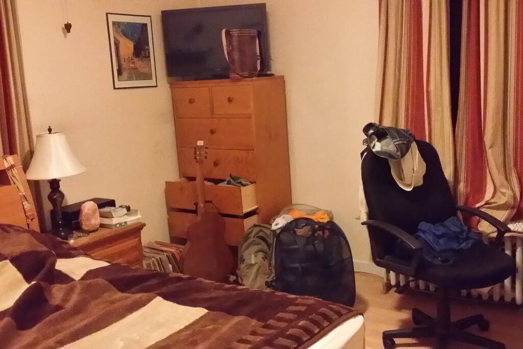 Spacious bedroom