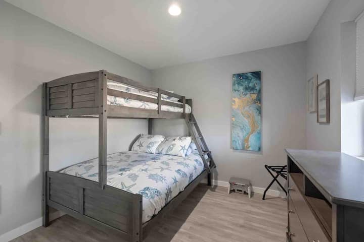 Twin over full Bunk bed. 