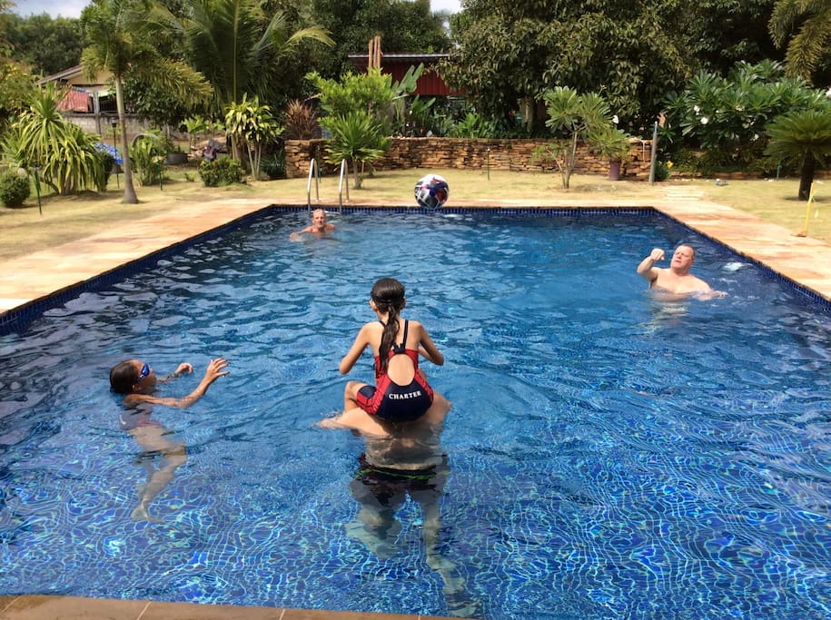 Fühlen sie sich wohlin unserem pool