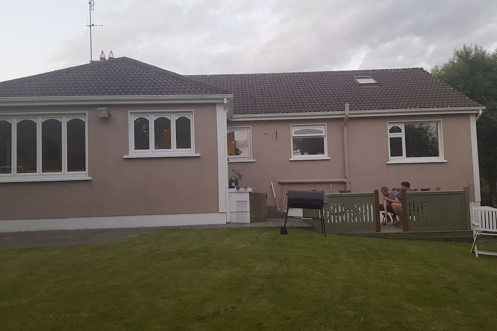 Back garden