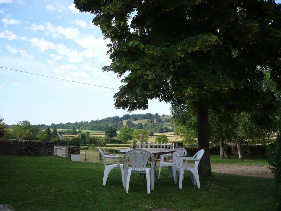 Vue depuis la terrasse