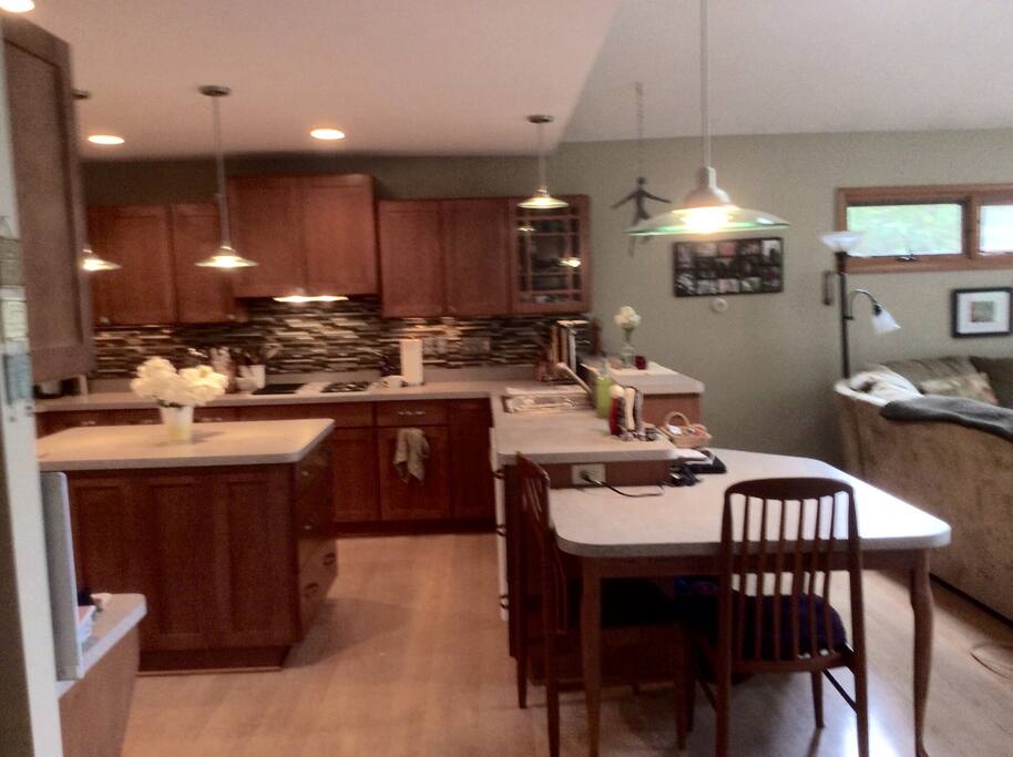 Kitchen and great room