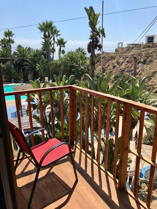 First floor balcony