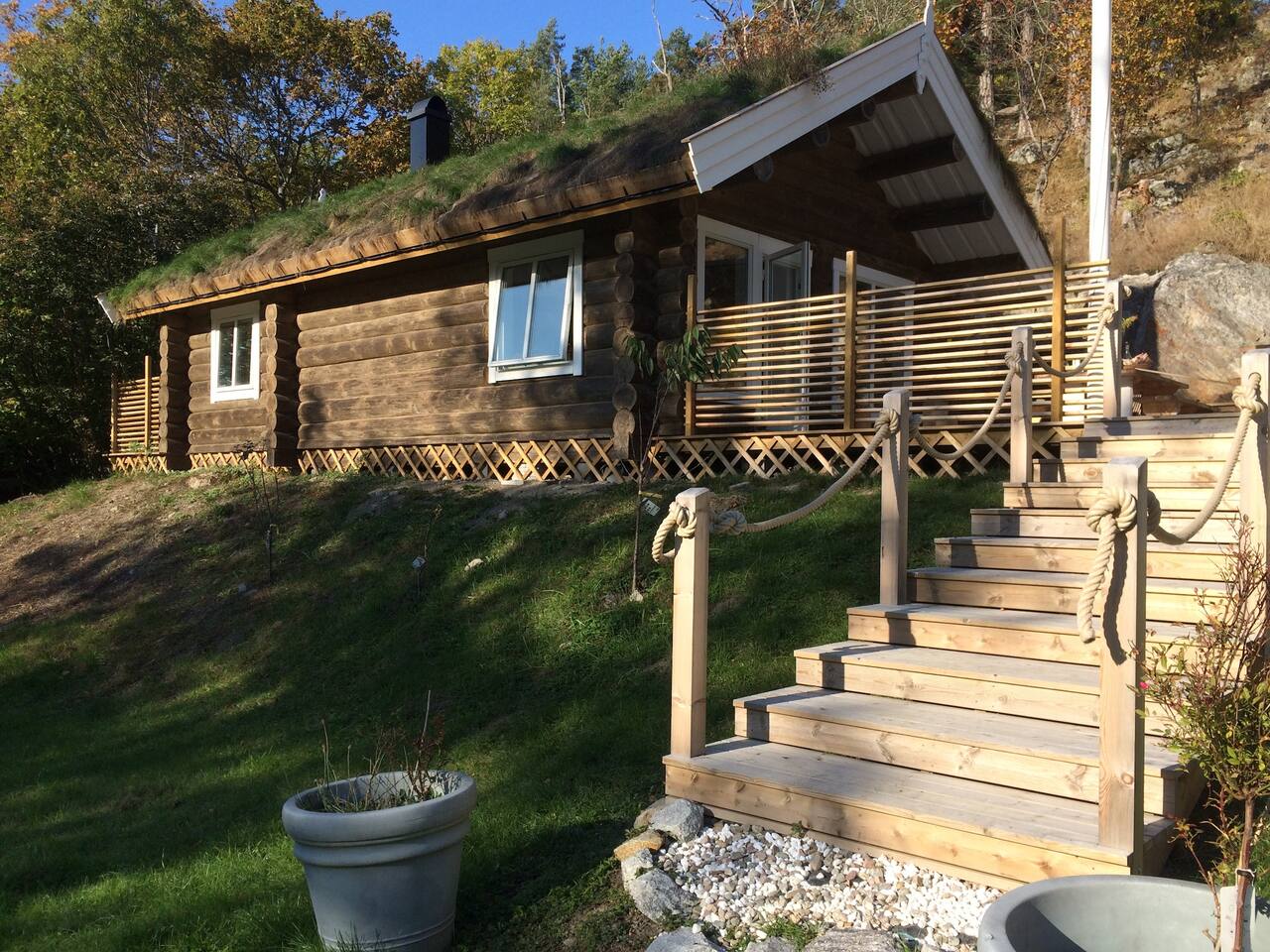 Hillside Eco Lodge With Spa Sea Forest Relax Cottages For