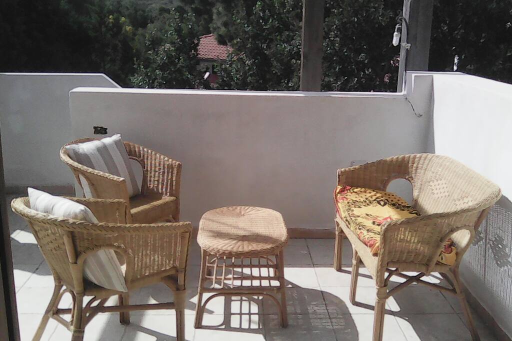 Terrazza arredata