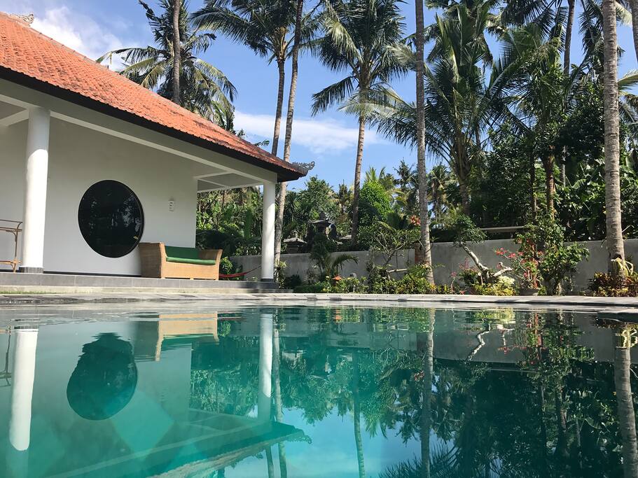 Large swimming pool