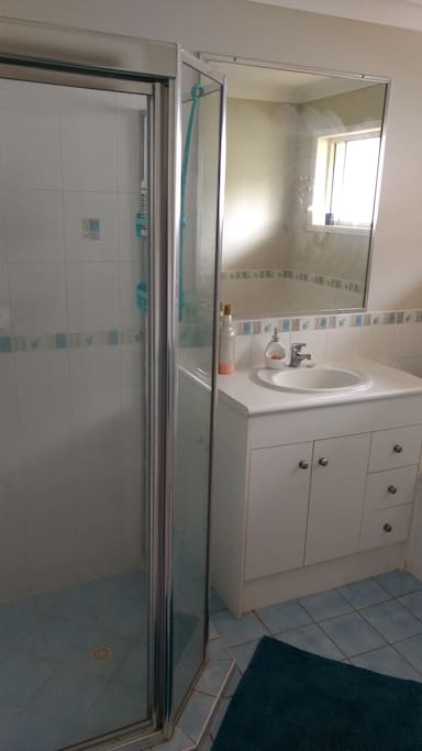 Private bathroom and toilet