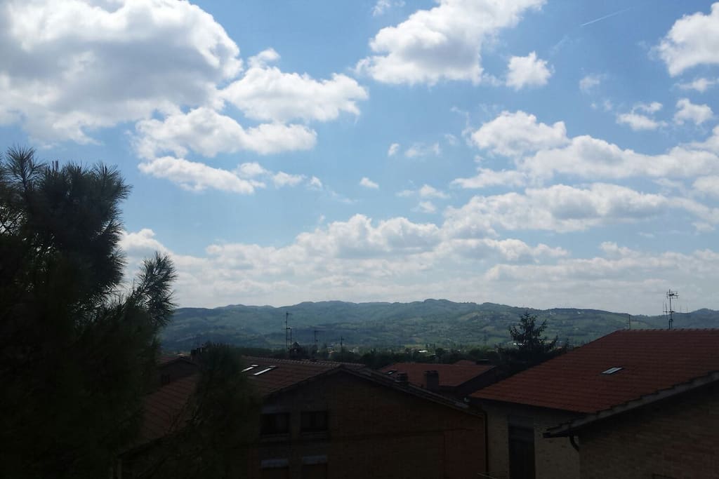 il panorama dai lucernai