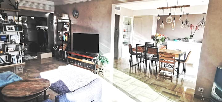 Appartement Nice Centre 4p 120 M Vue Mer/piscine - Nice