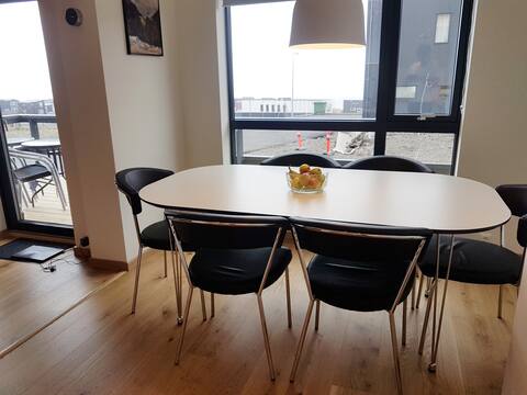 Modern apartment, with all amenities.