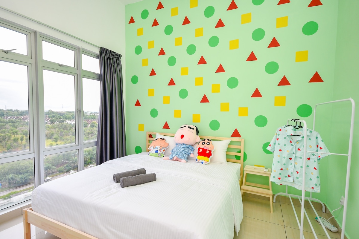 💚HOT!!💚NestHome ShinChan Suite | Arcade Game - Apartments for
